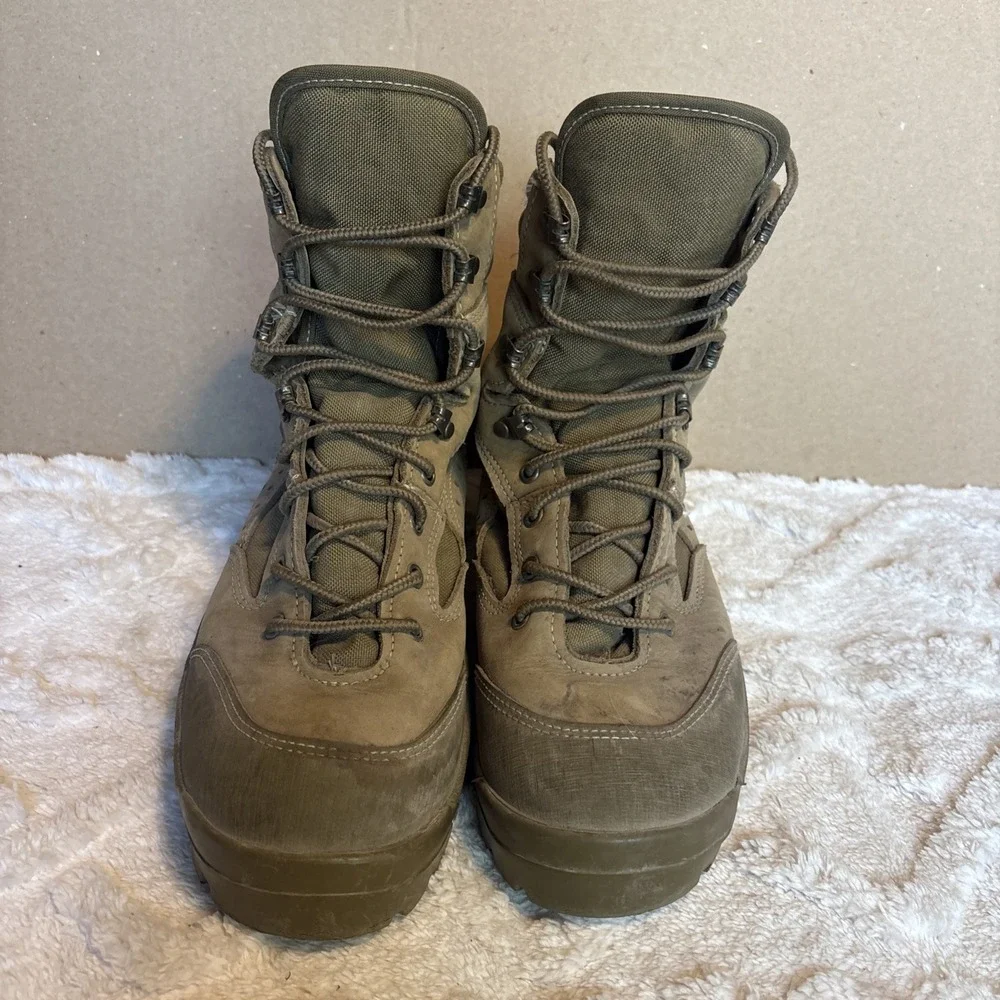 Bates Combat Boots Men's 8.5M Hot Weather Vibram Sole Military Tactical